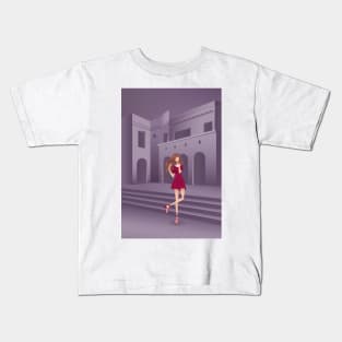 Colonial girl Kids T-Shirt